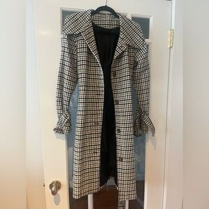 Herringbone trenchcoat (size M/L)